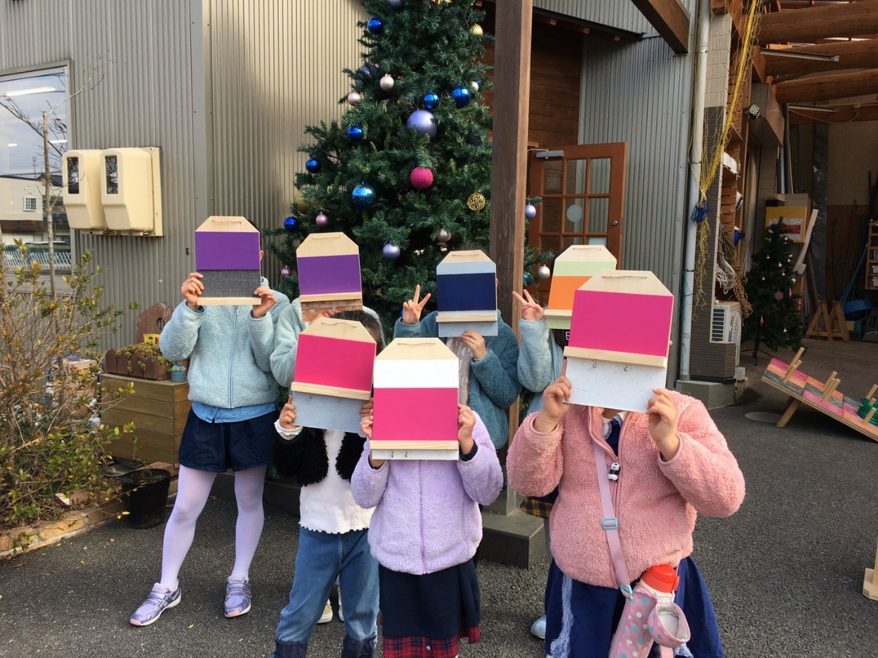 大工さんになれたかな？( *´艸｀)