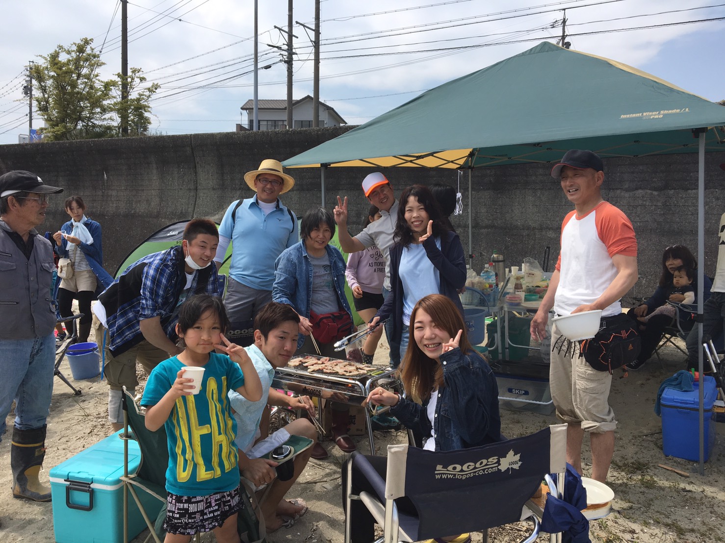第七回 乙方海岸潮干狩り