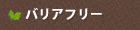 バリアフリー